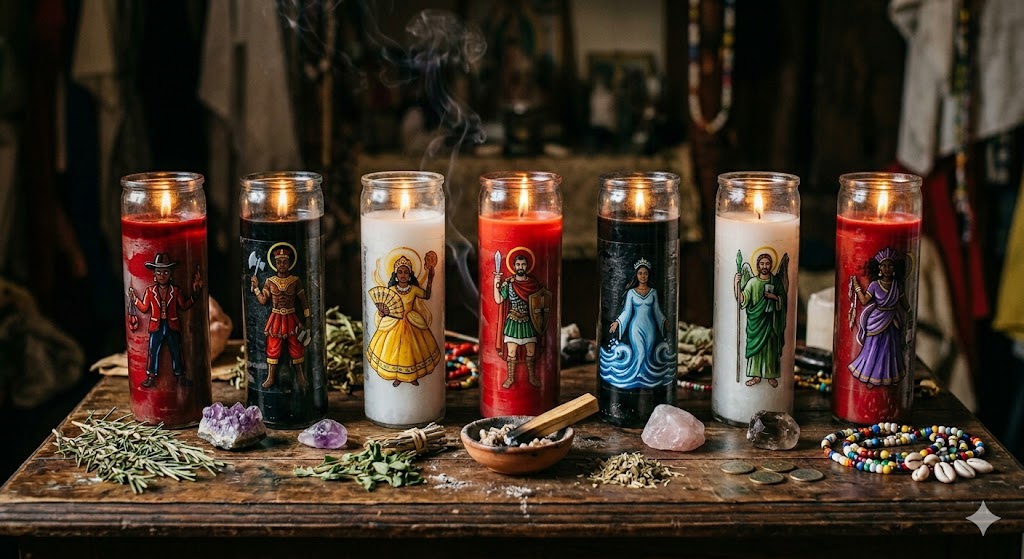 7 day candle colors meanings santeria