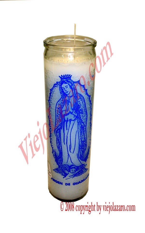 Candle Virgin of Guadalupe (7 days)