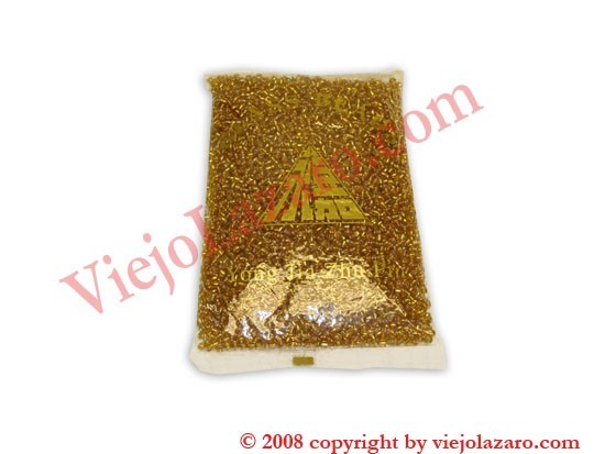 Glass Beads - Honey Gold