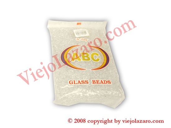 Glass Beads - Crystal 