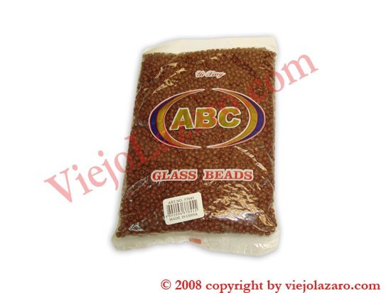 Glass Beads - Honey