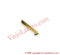 Machete in Gold Fill