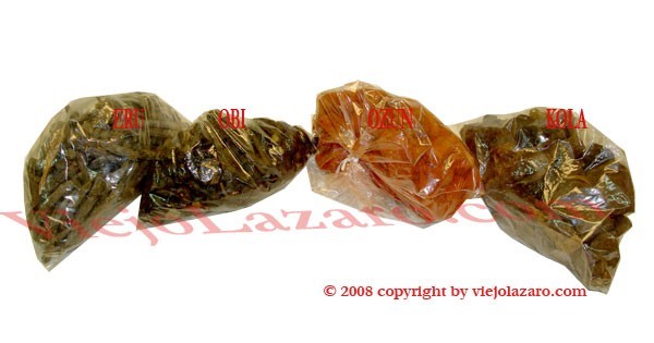Ocha Ashe Set 4 Obi,Eru,Osun,Kola 1 pound 