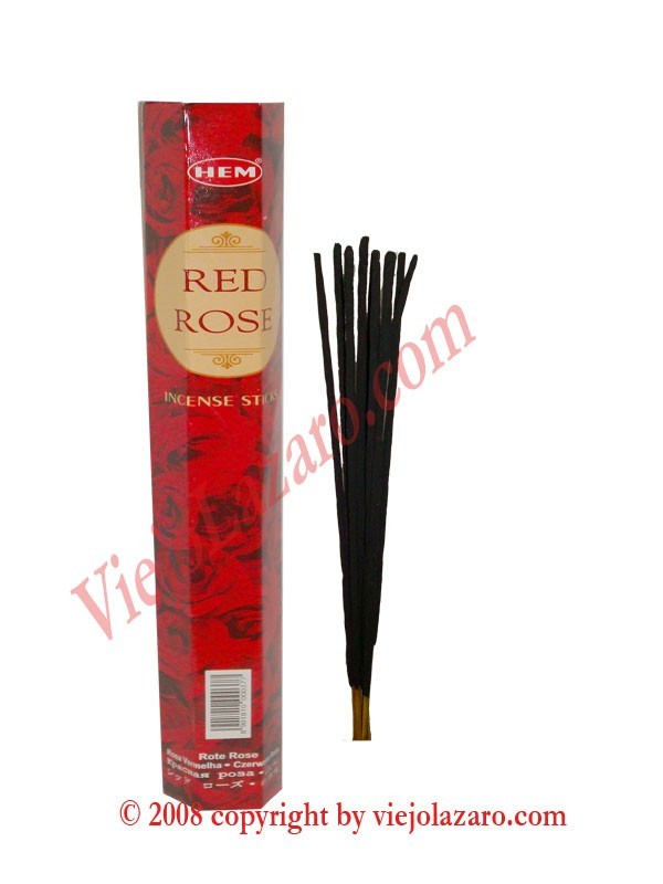Red Rose Incense Sticks