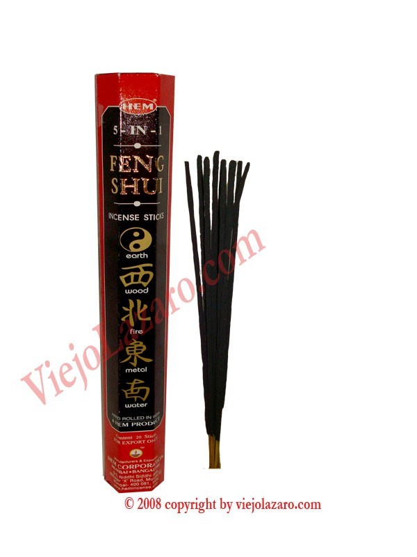 5 in 1 Feng Shui Incense Sticks 