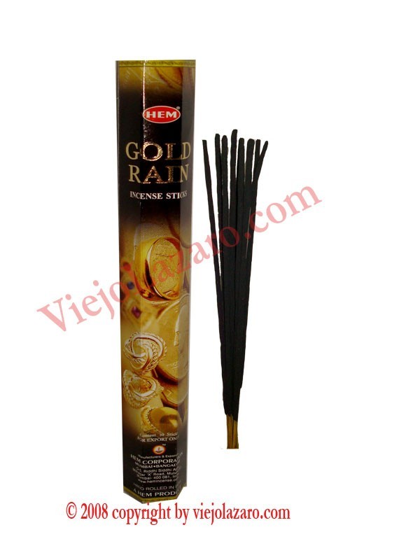 Gold Rain Incense Sticks 