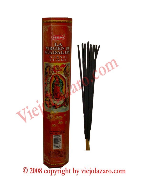 La Virgen de Guadalupe Incense Sticks
