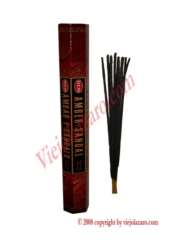Amber-Sandlewood Incense Sticks 
